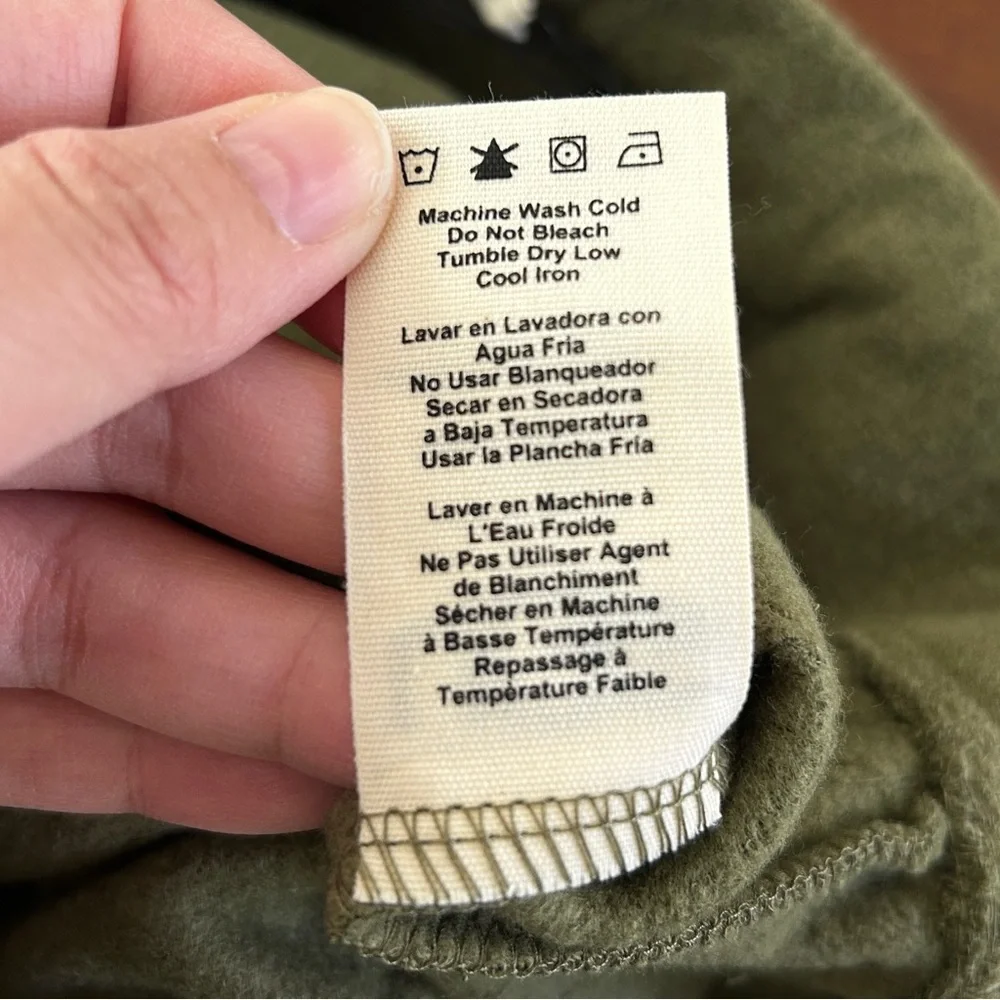 UGG Men's Dominick Brushed Terry Lounge Shorts Burnt Olive, Size S, New with Tag